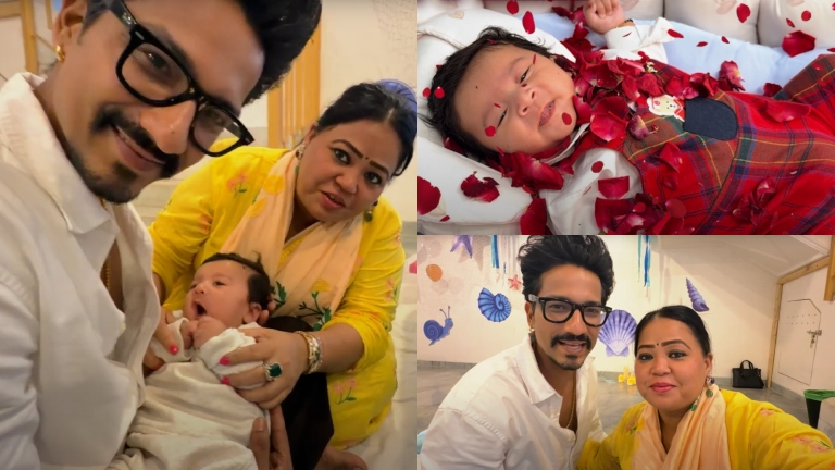 Bharti-Singh-Harsh-Limbachiyaa-Reveals-Son-Kaju-Yashveers-Face