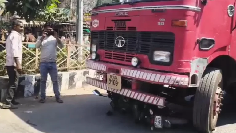 bike-came-under-fire-engine