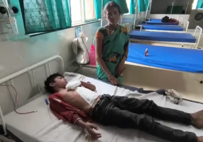 mobilebatteryblastinchindwara