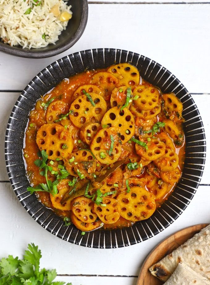 Kamal Kakdi Ki Sabji Recipe - Fun FOOD Frolic